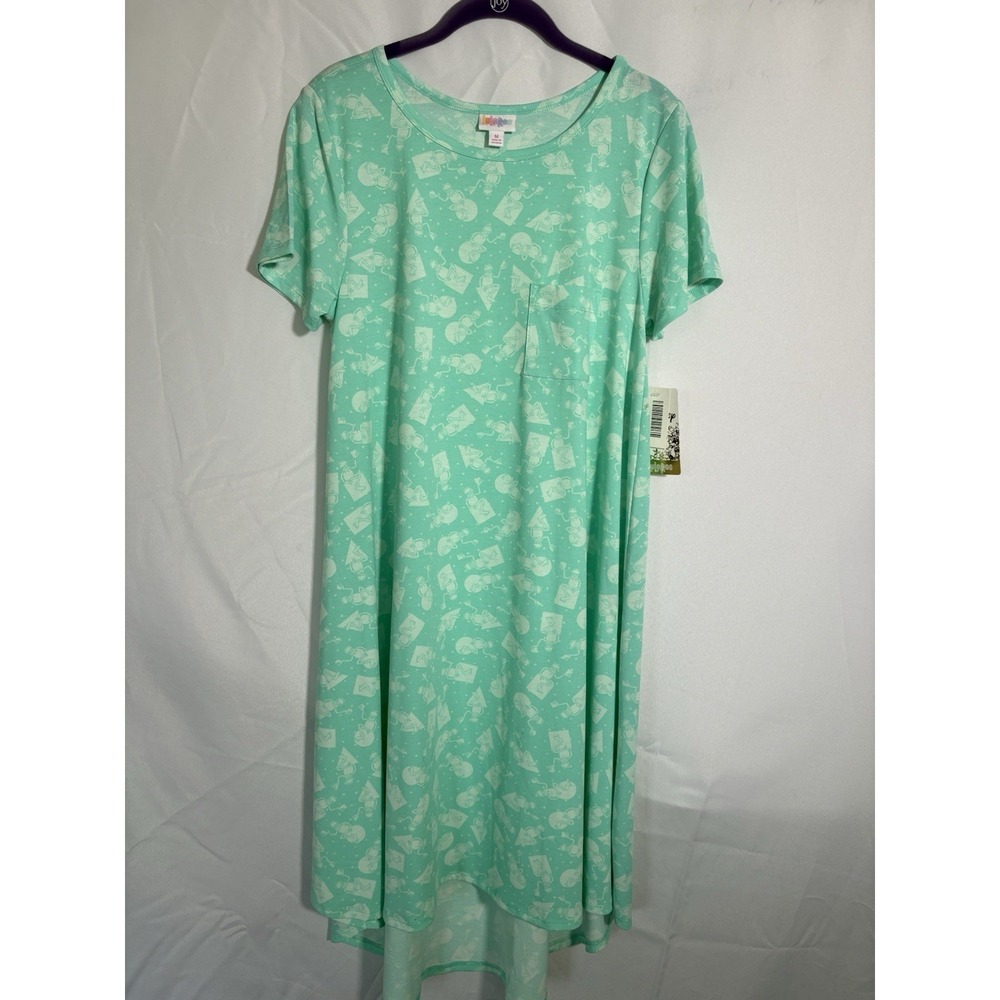 LuLaRoe Carly Dress Size M Disney Short Sleeve new with tags